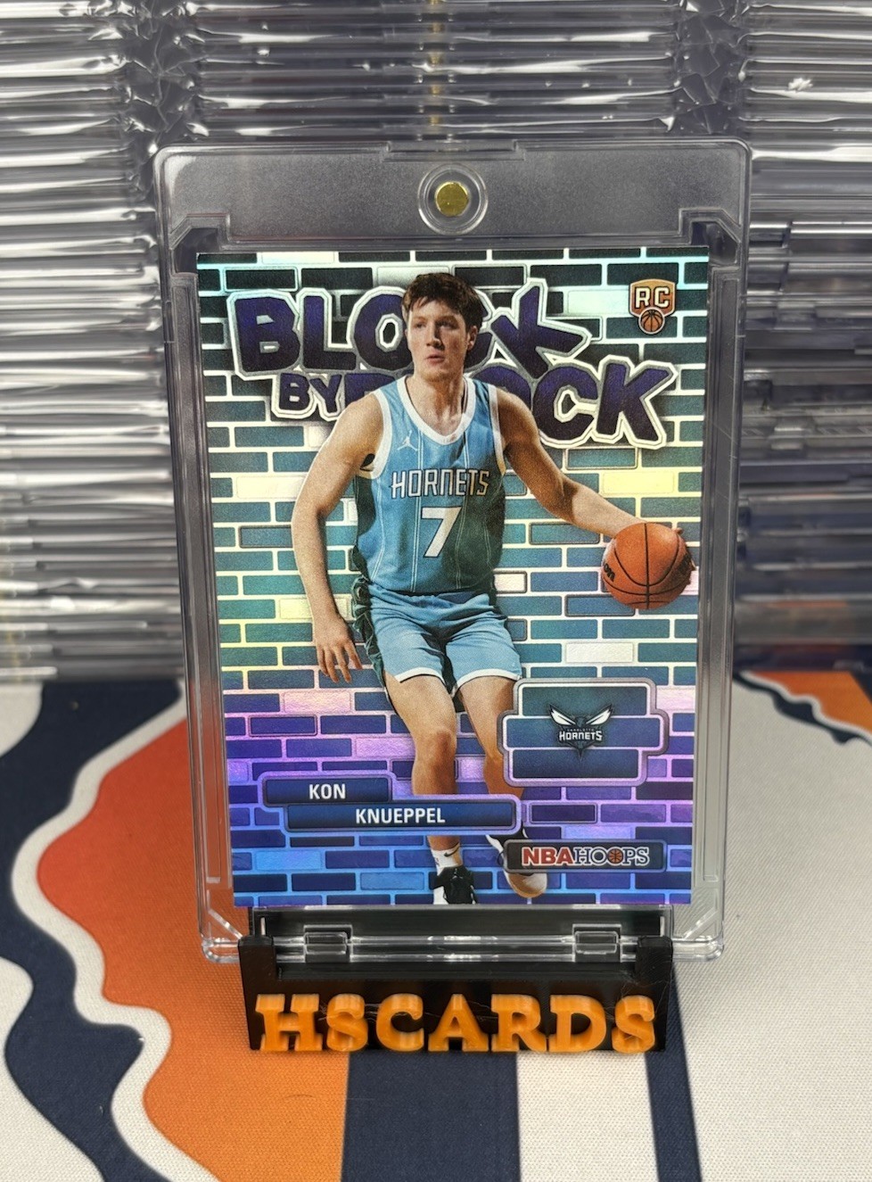 2025-26 NBA Hoops – Kon Knueppel Block By Block CASE HIT