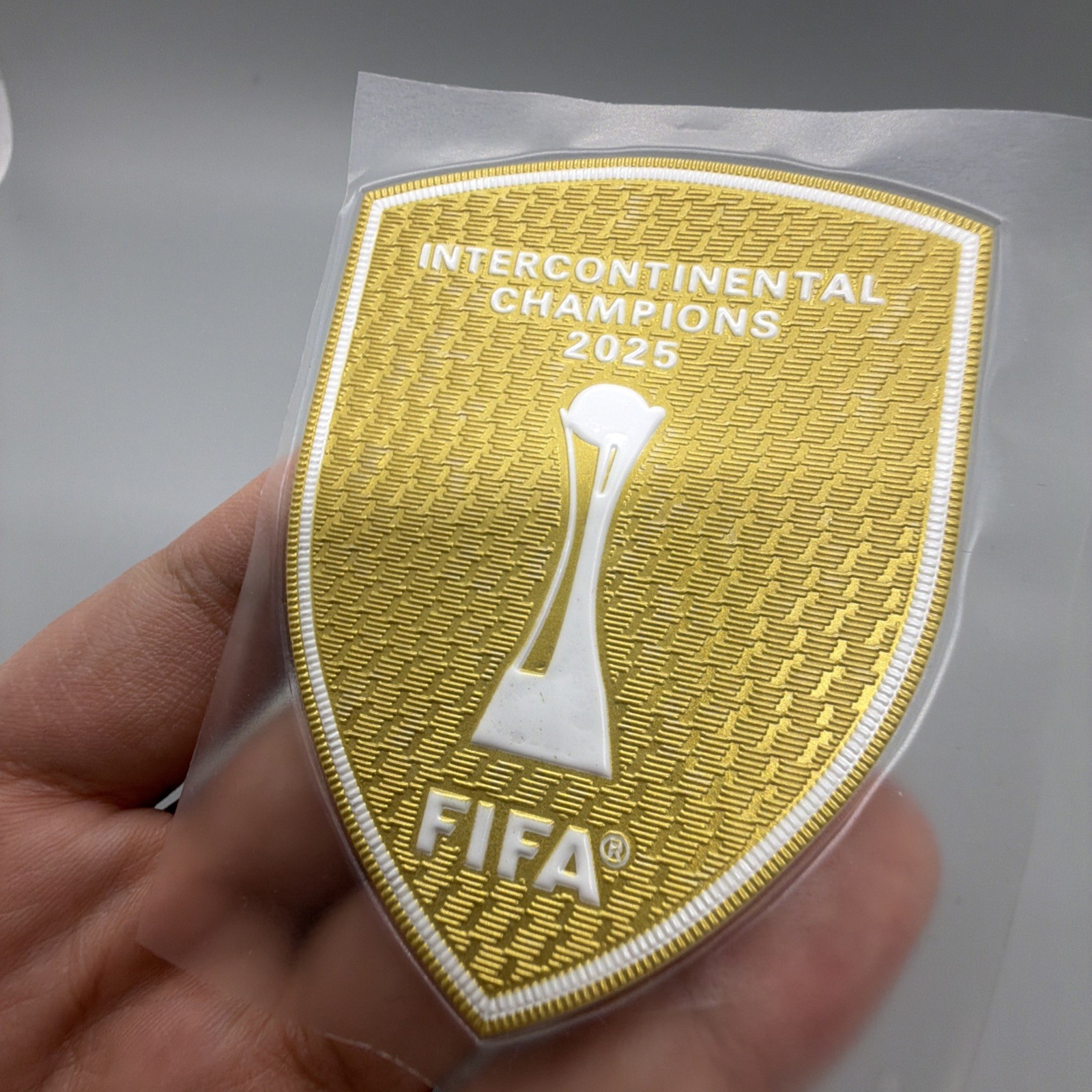 2025 FIFA INTERCONTINENTAL CHAMPIONS PSG Paris Jersey Player Size Patch