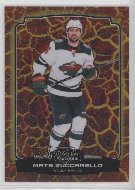2022-23 O-Pee-Chee Platinum Hot Magma 241/499 Mats Zuccarello #33 0m3o