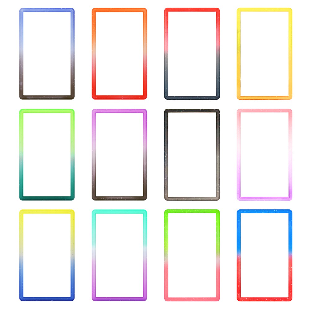 12 For PSA Graded Card Slab Bumper Guard Protector Skin TPU – Gradient Colors