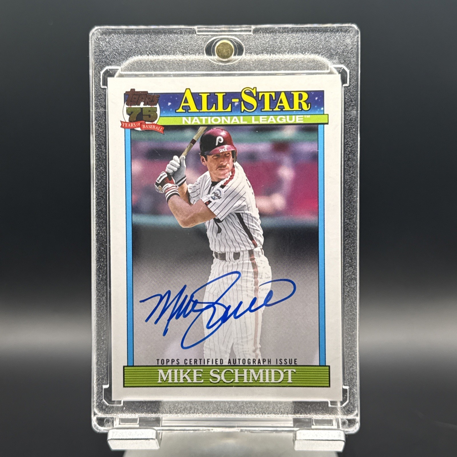 2026 Topps Series 2 Baseball Mike Schmidt #91AS-MS Autograph On Card PHILLIES
