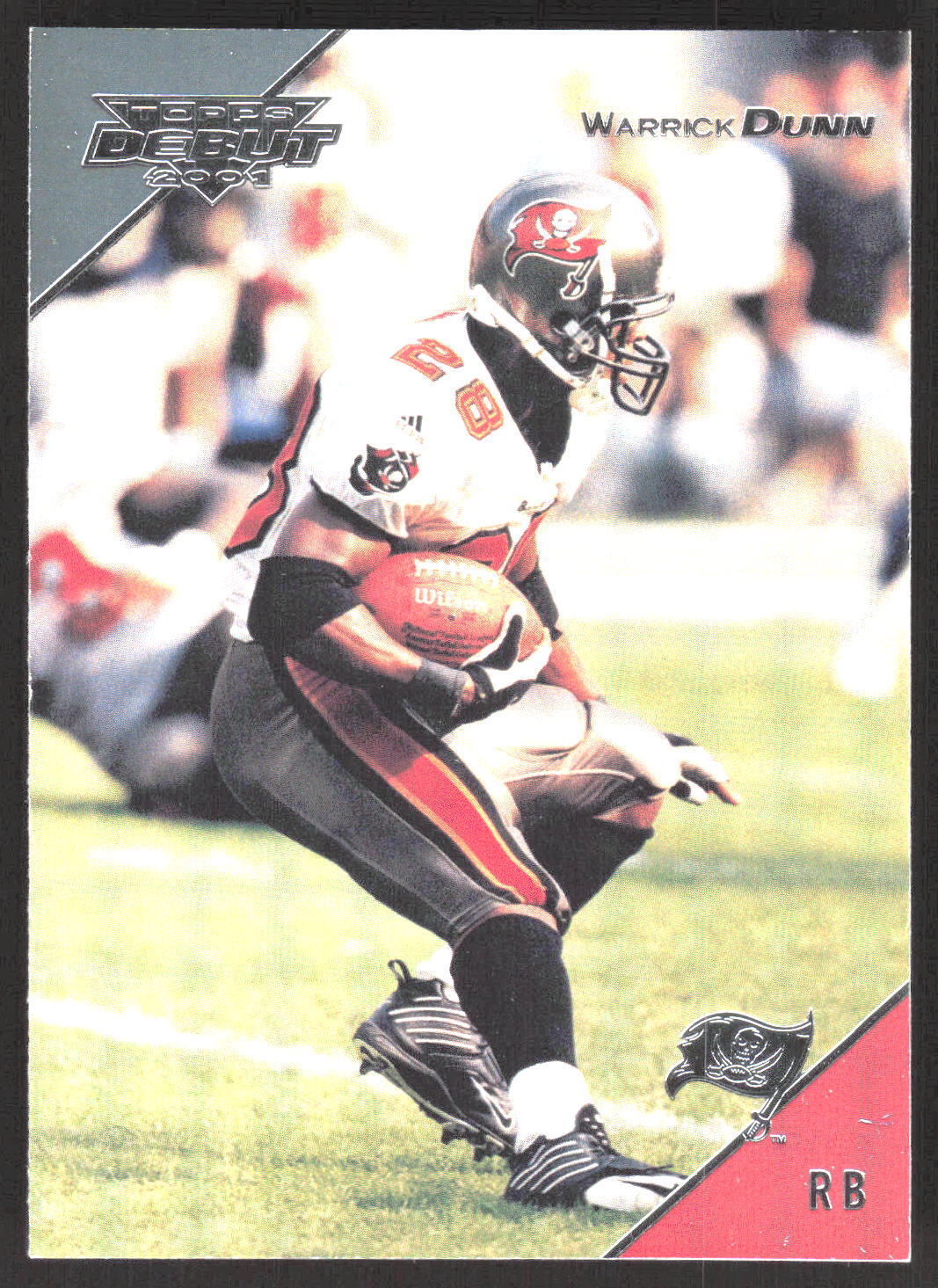 2001 Topps Debut #52 Warrick Dunn NRMT or Better