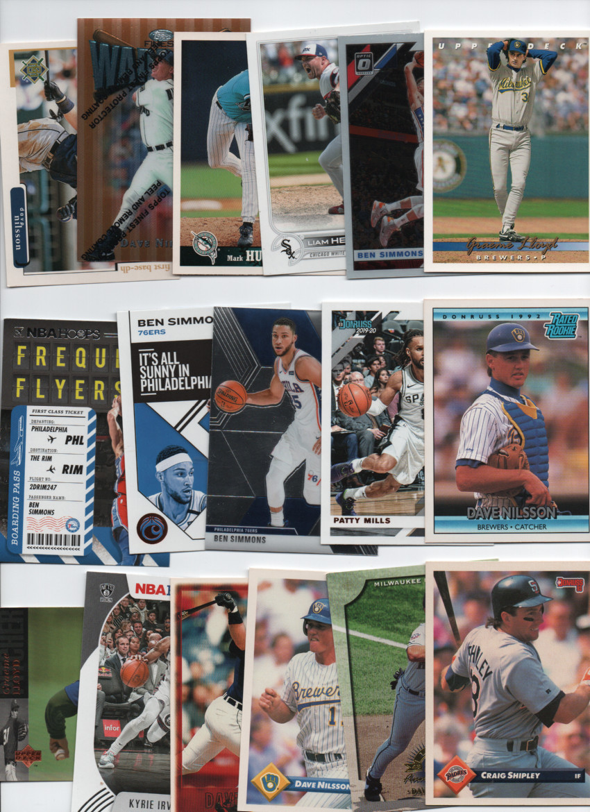 AUSTRALIA AUSTRALIAN BORN BASEBALL BASKETBALL & FOOTBALL LOT SIMMONS, HUTTON…