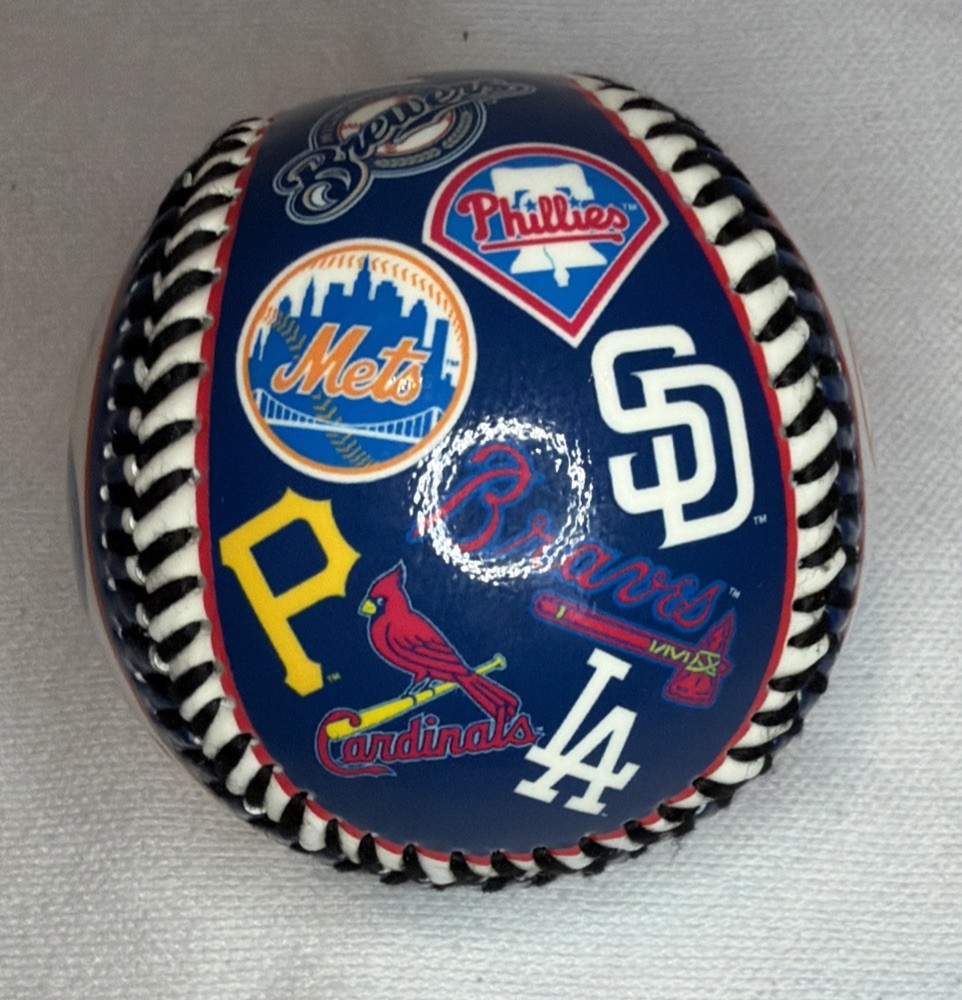 Franklin Sports MLB Team Logo Soft Strike Baseball All 30 MLB Team Logos