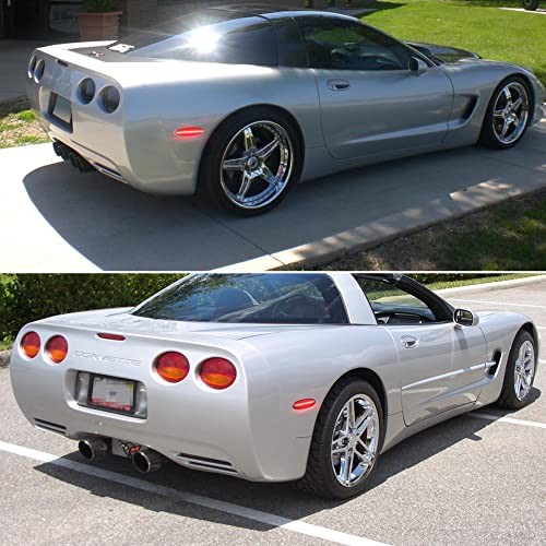 For 1997 1998 1999 2000 2001 2002 2003 2004 Chevy Red Lens Red Led Lights