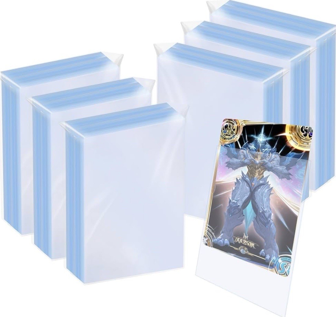 600 Ct Premium Trading Card Penny Sleeves For Pokemon And Sports Cards