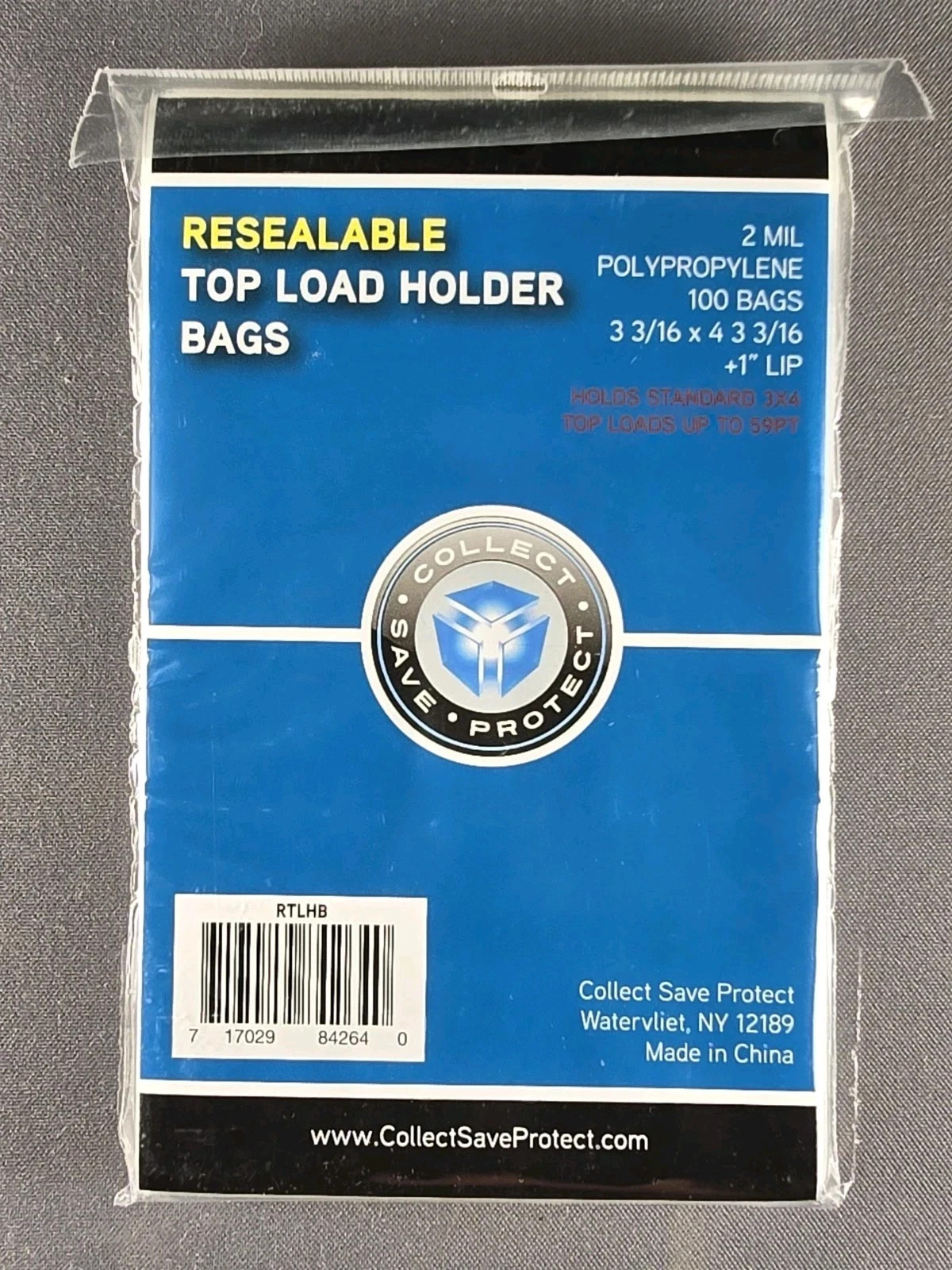 300 CSP Toploader Sleeves Top Loaders Bags Toploaders Perfect Snug Fit 20-60pt