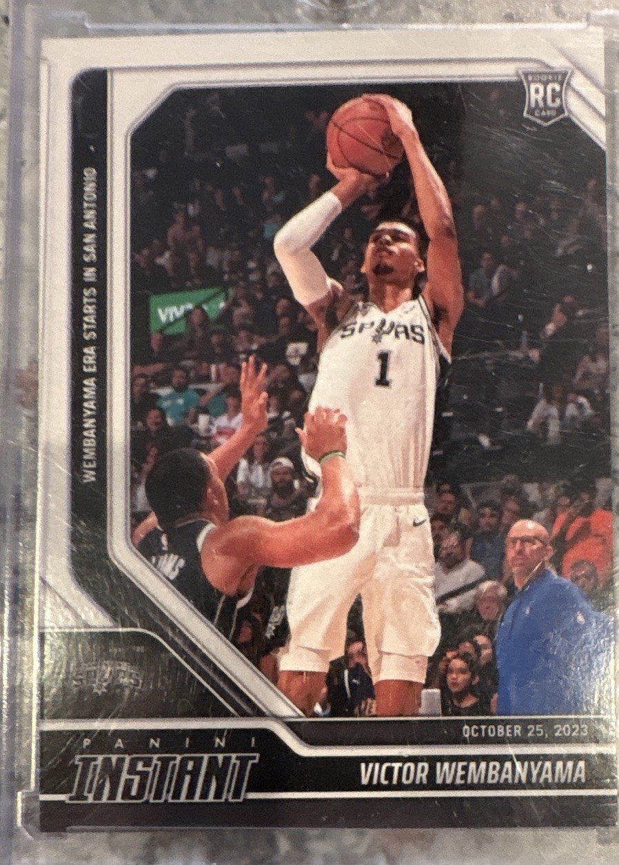 Panini 2023-24 Instant Victor Wembanyama RC #5 San Antonio Spurs /44142