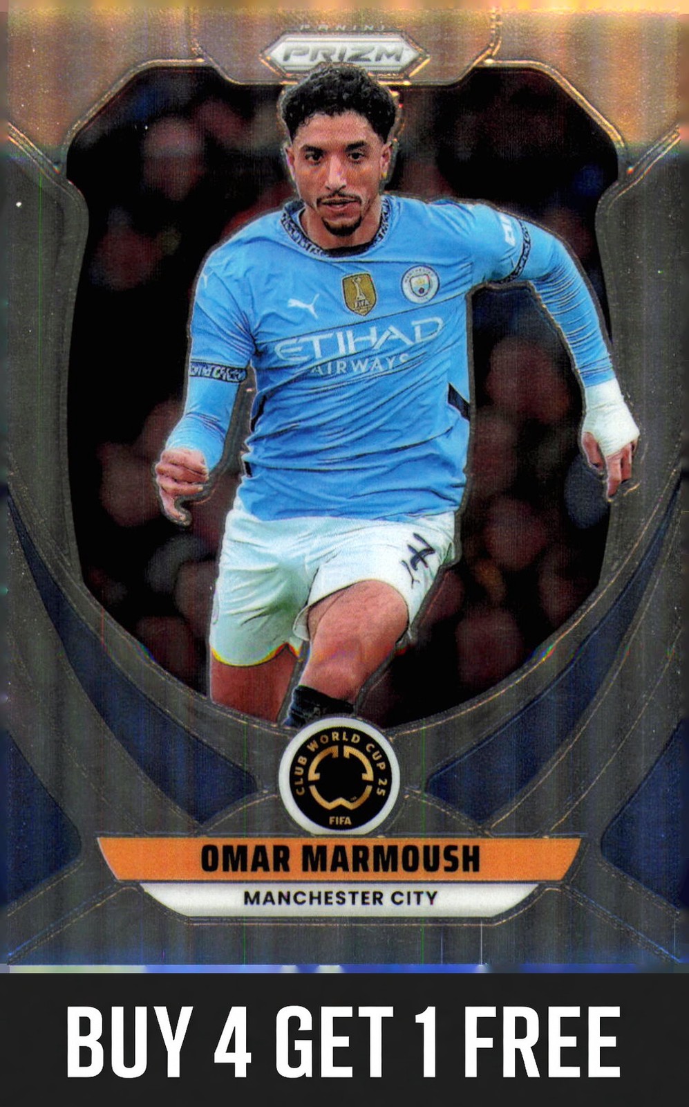 Omar Marmoush 2025 Panini Prizm FIFA Club World Cup #143 Manchester City