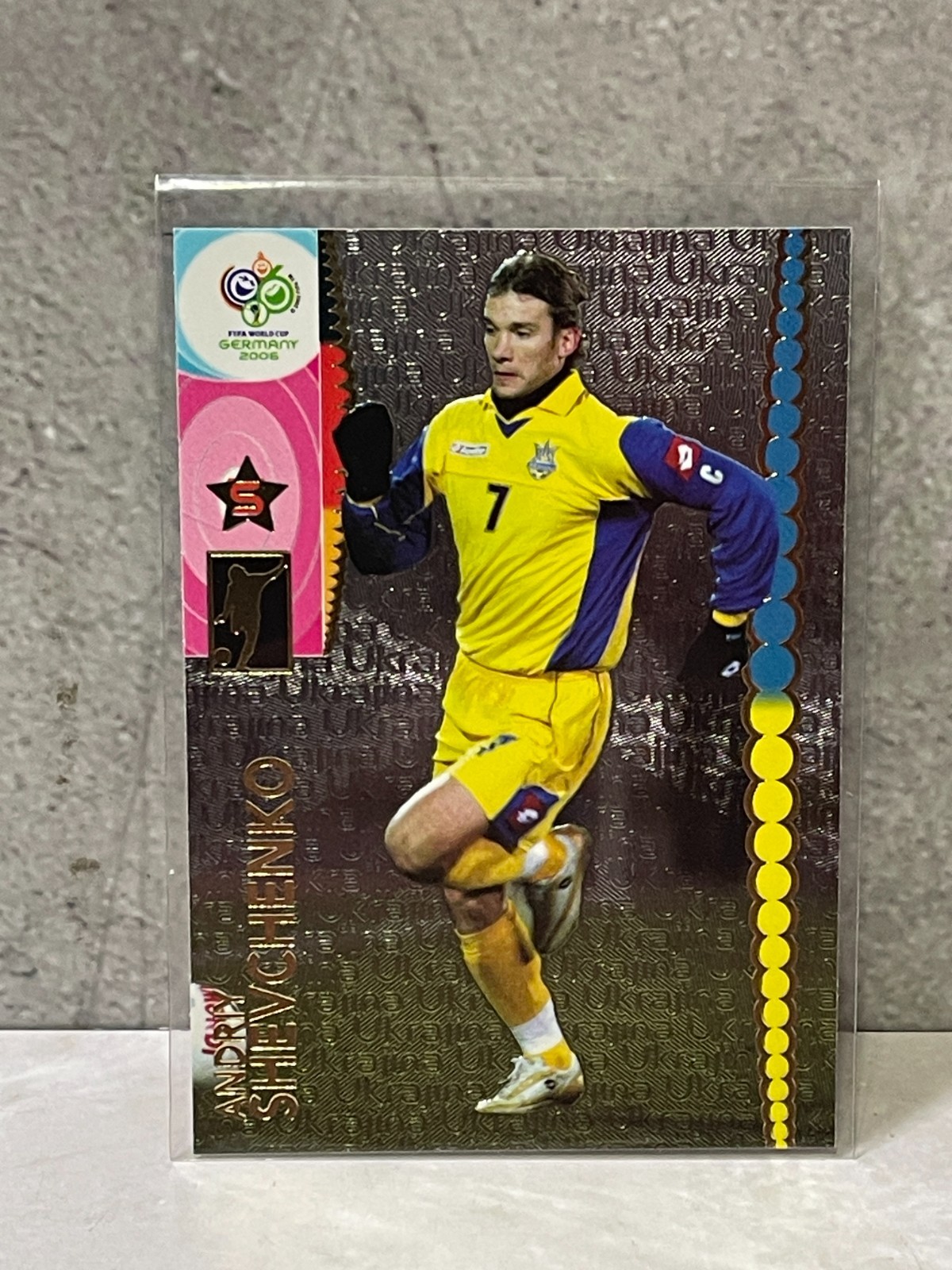 2006 Panini World Cup #186 Andriy Shevchenko