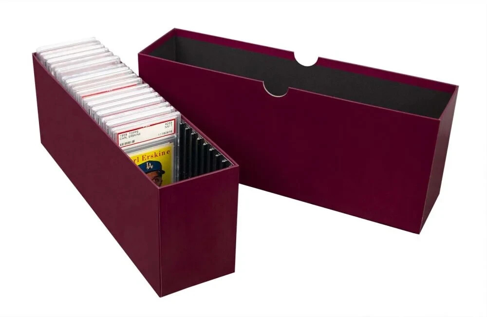 BCW Slotted Graded Card Storage Box for PSA Certified Slabs Case MTG Pokemon ++