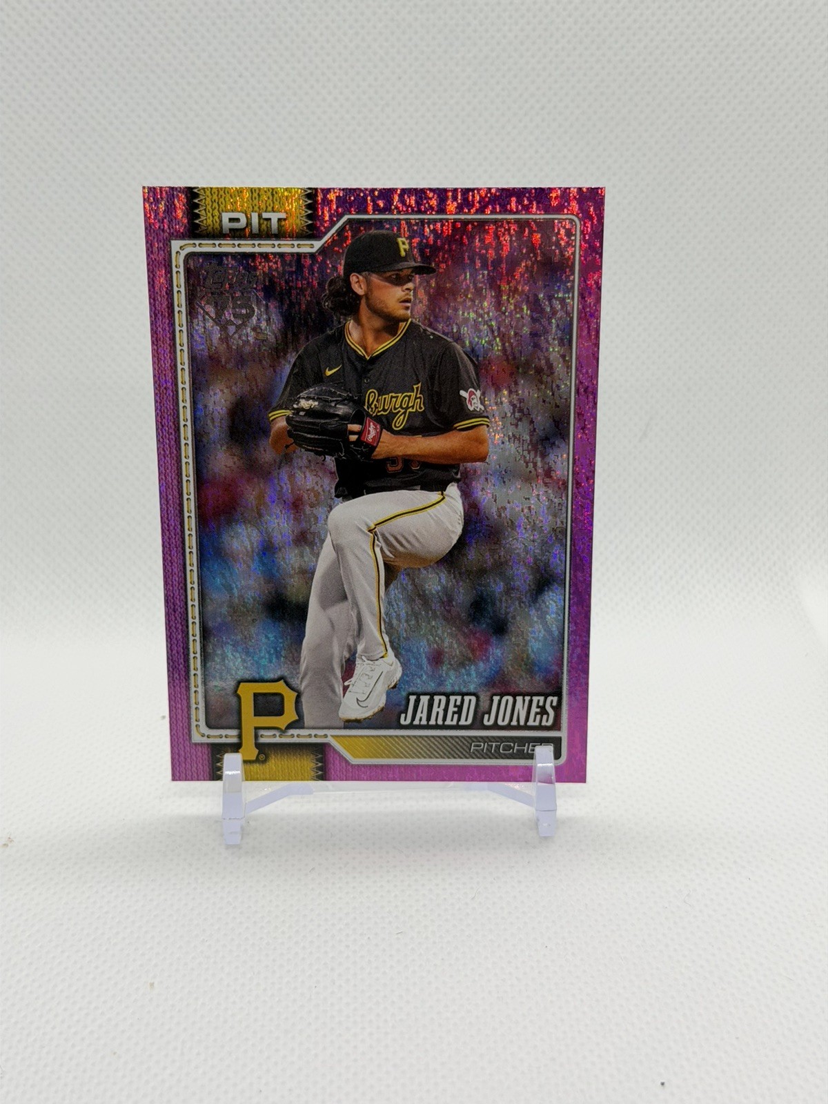 Jared Jones 2026 Topps Series 2 Pink Holo Foil #419 Pirates🔥