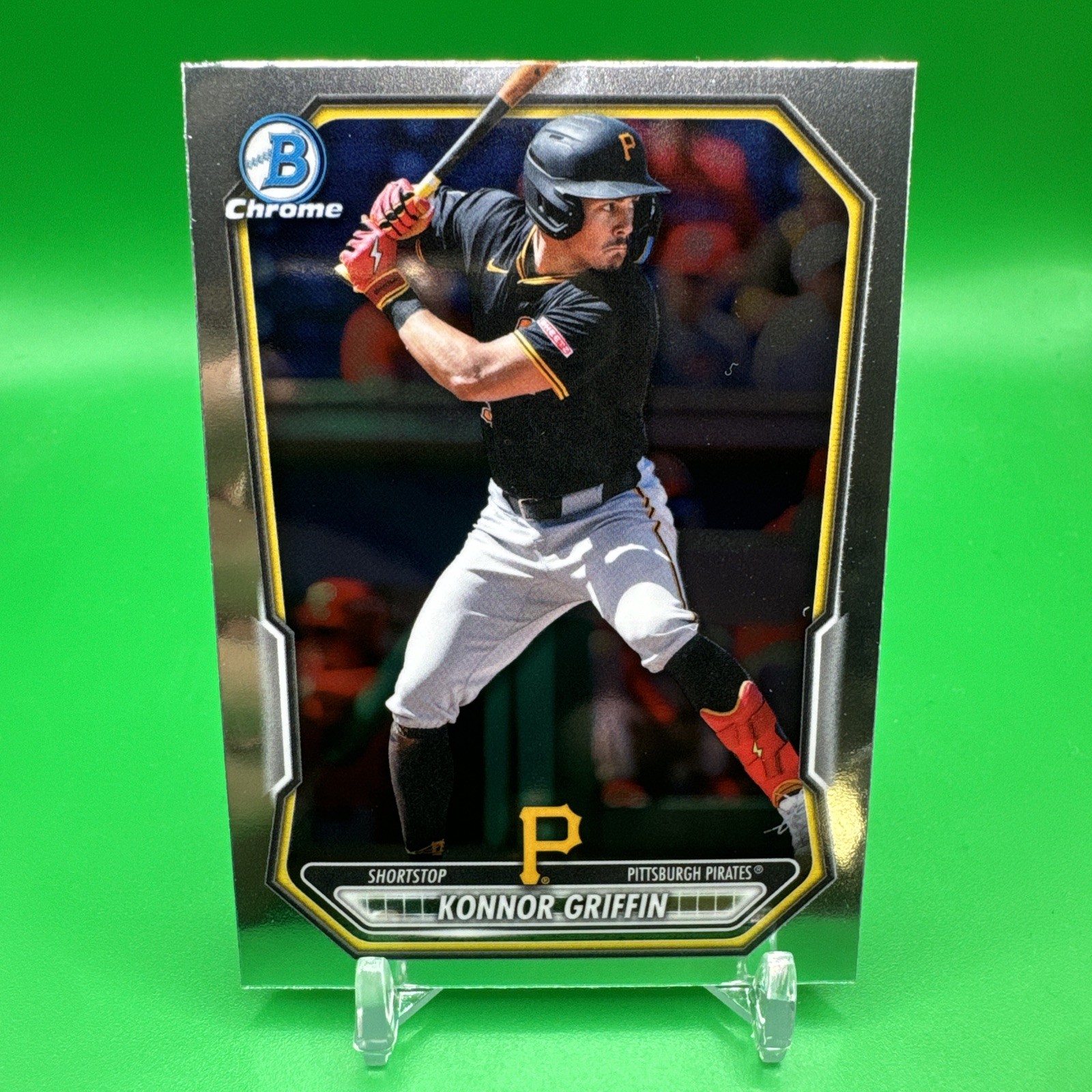 2026 Bowman Chrome Prospect Konner Griffin BCP-92 Pittsburgh Pirates