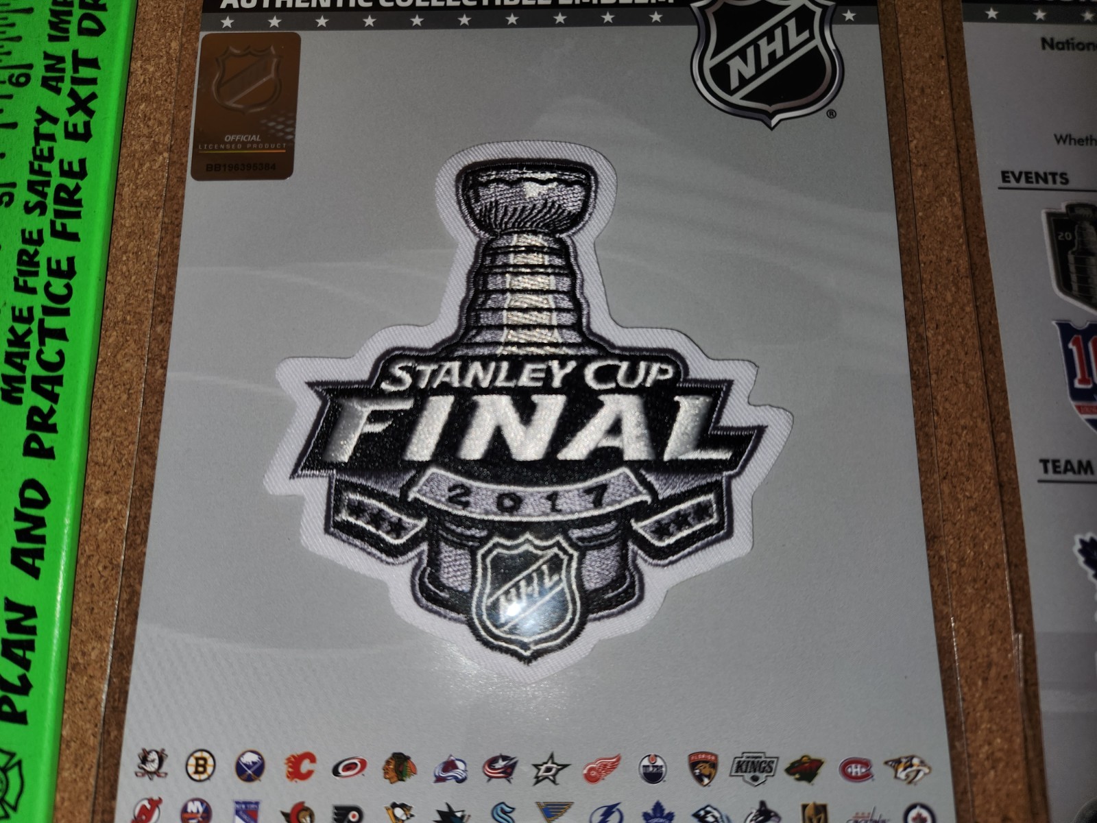 NHL 2017 STANLEY CUP FINALS PATCH NASHVILLE PREDATORS PITTSBURGH PENGUINS NEW