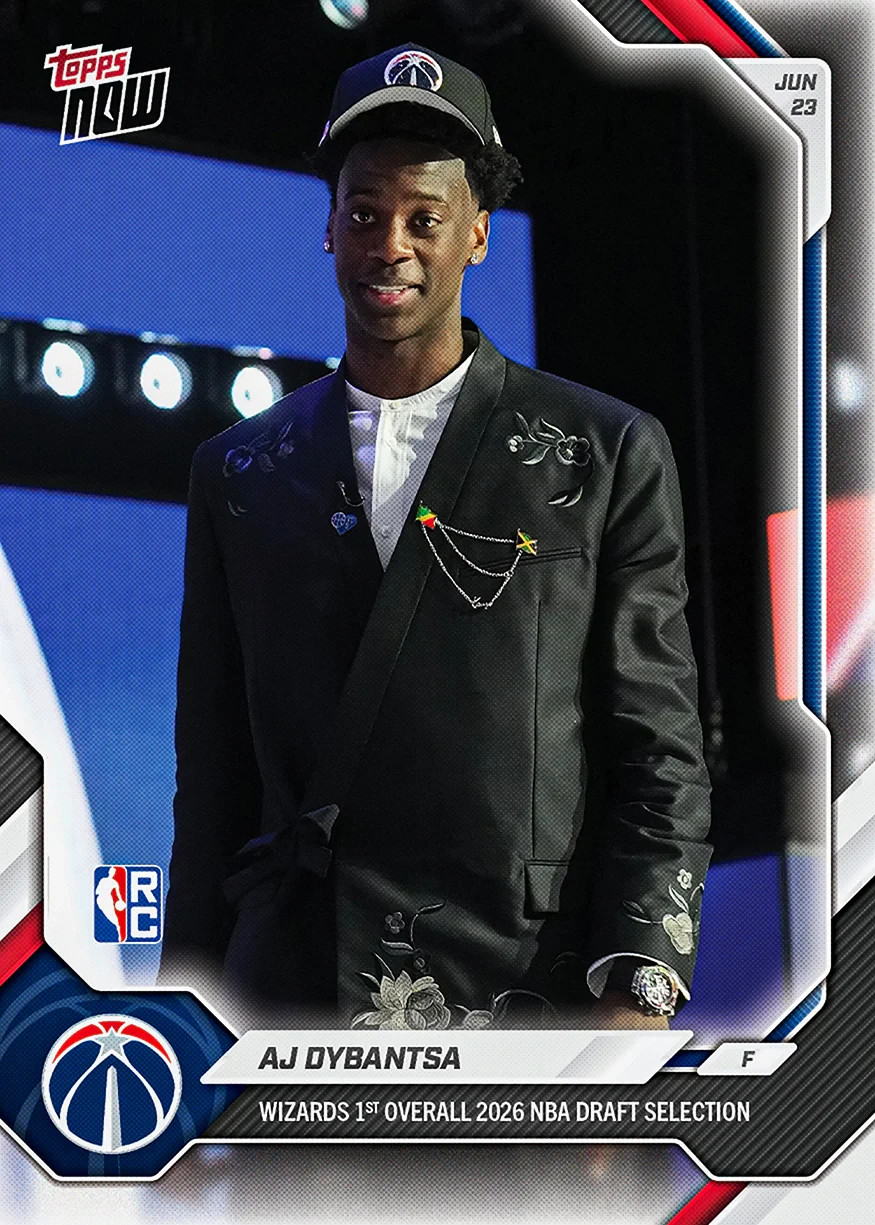 2025-26 NBA Topps NOW Draft – PICK YOUR CARD RC AJ Darryn Calab Cameron PRESALE