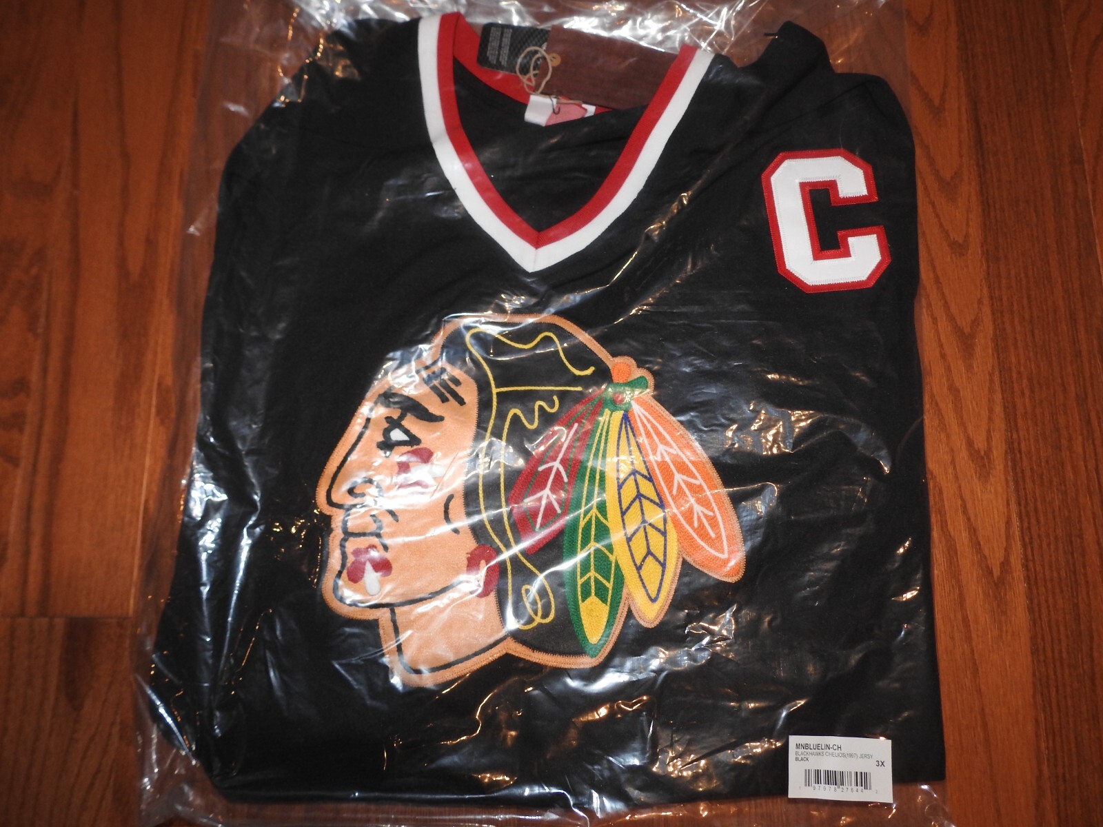 Mitchell & Ness 1997-98 Chicago Blackhawks #7 Hockey Jersey New Mens Sizes
