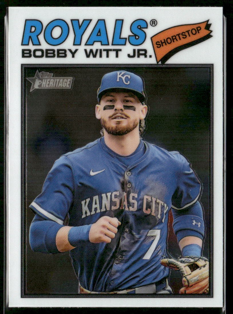 Bobby Witt Jr. 2026 Topps Heritage #160 Chrome 2338