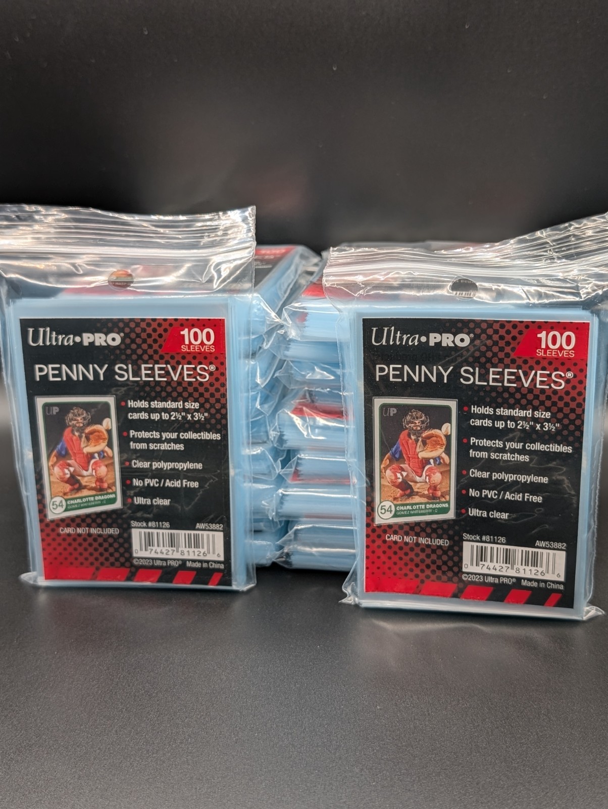 Ultra Pro Soft Card Penny Sleeves 20 (x100) Packs for 2000 Total Sleeves