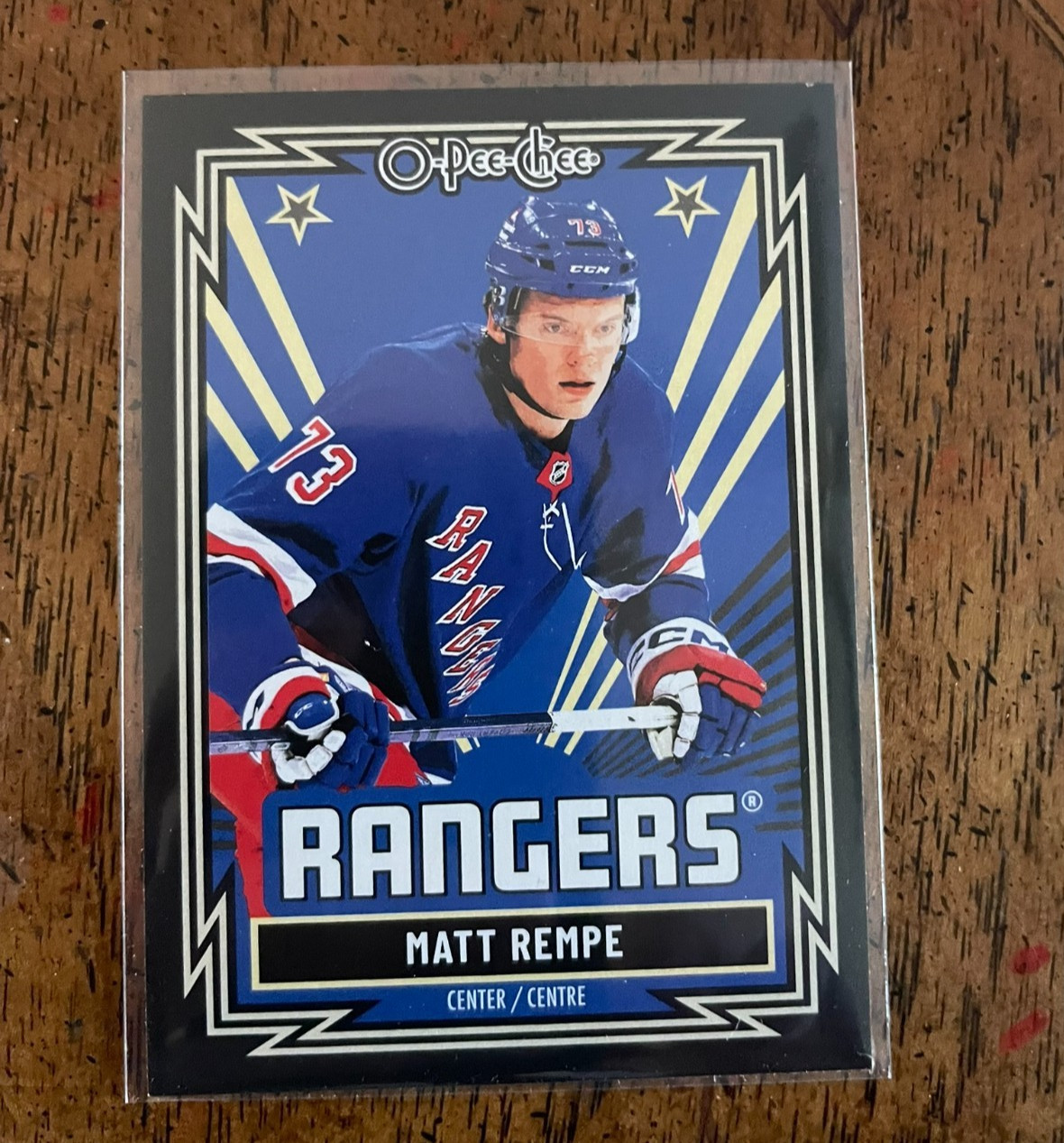 2025-26 Upper Deck O-Pee-Chee Retro BLACK #487 Matt Rempe #’d 096/100