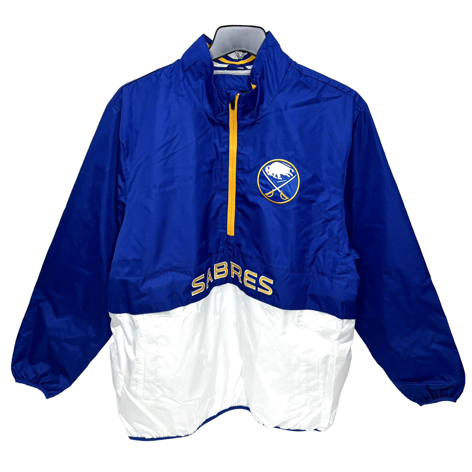 G-III Men’s Buffalo Sabres Cornerman Lightweight Half Zip Pullover