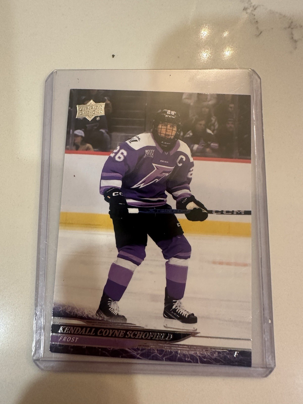 Upper Deck 2024-25 PWHL 4-Card Lot Nurse Carpenter Heise Coyne Schofield