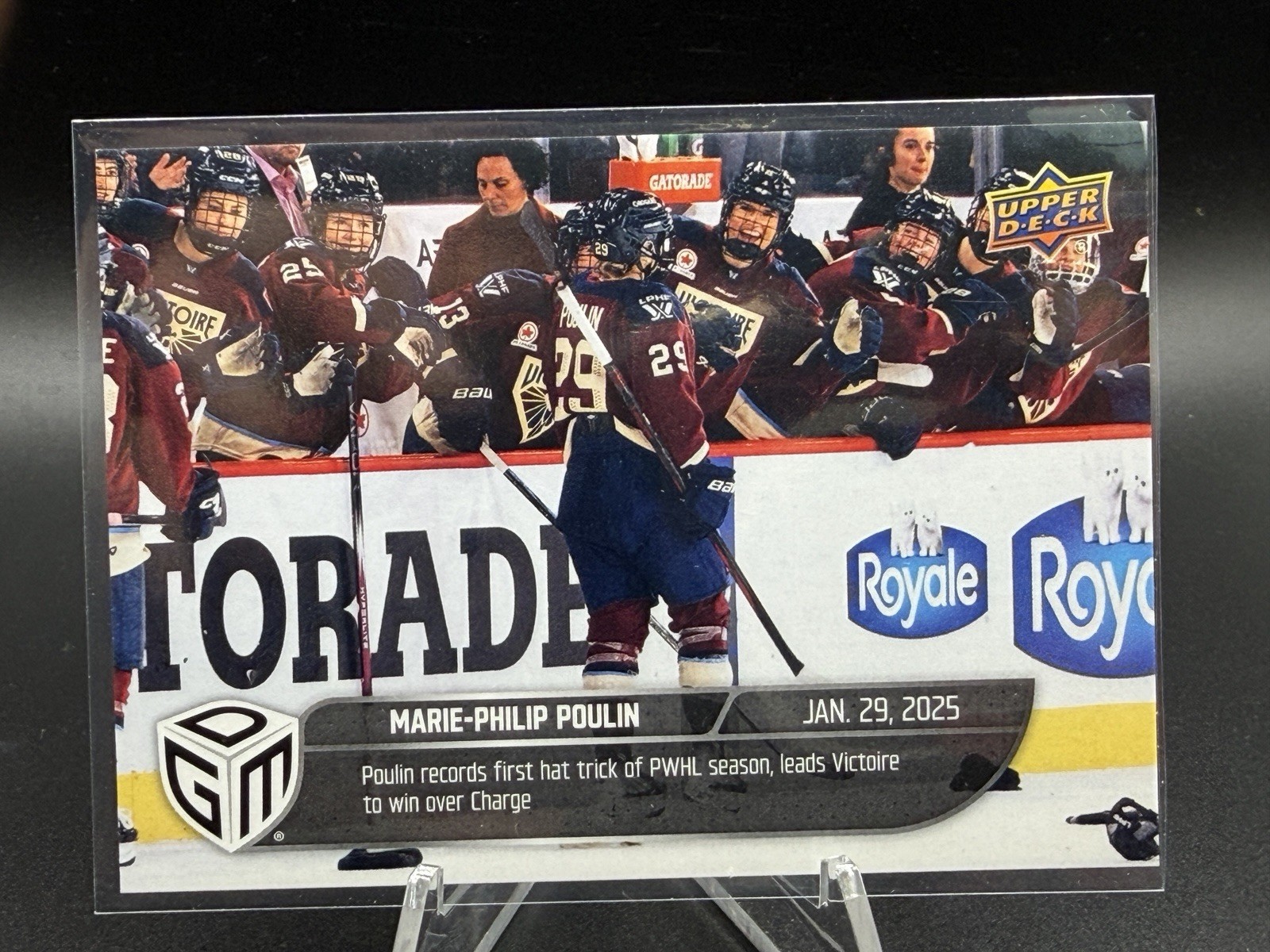 2024-25 Upper Deck PWHL Game Dated Moments Marie-Philip Poulin #19