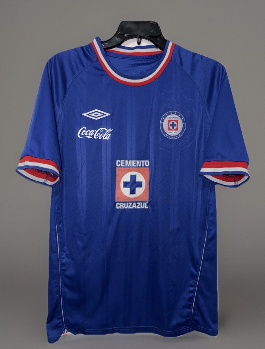 Jersey Cruz Azul Rare Medium #10 Chaco Gimenez Umbro