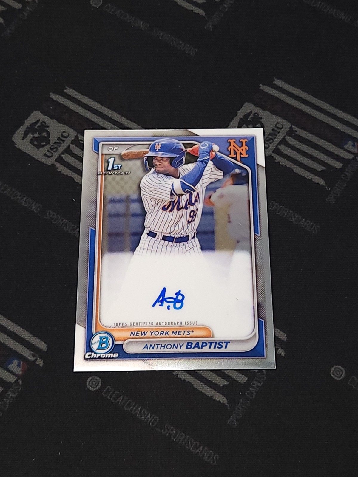 2024 Bowman #CPA-AB Anthony Baptist Chrome 1st Prospects On Card Auto