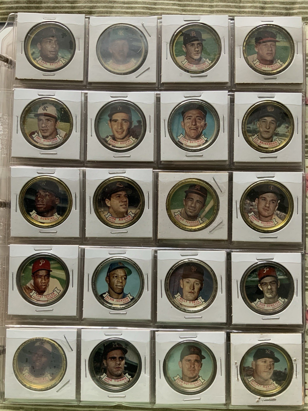 1964 Topps Coins Complete Set 1-164 Plus 3 Variations