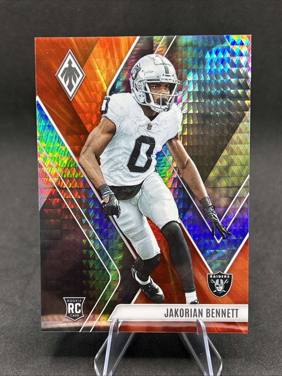 2023 Phoenix Jakorian Bennett Rookie Fire Burst /340 #194 Raiders
