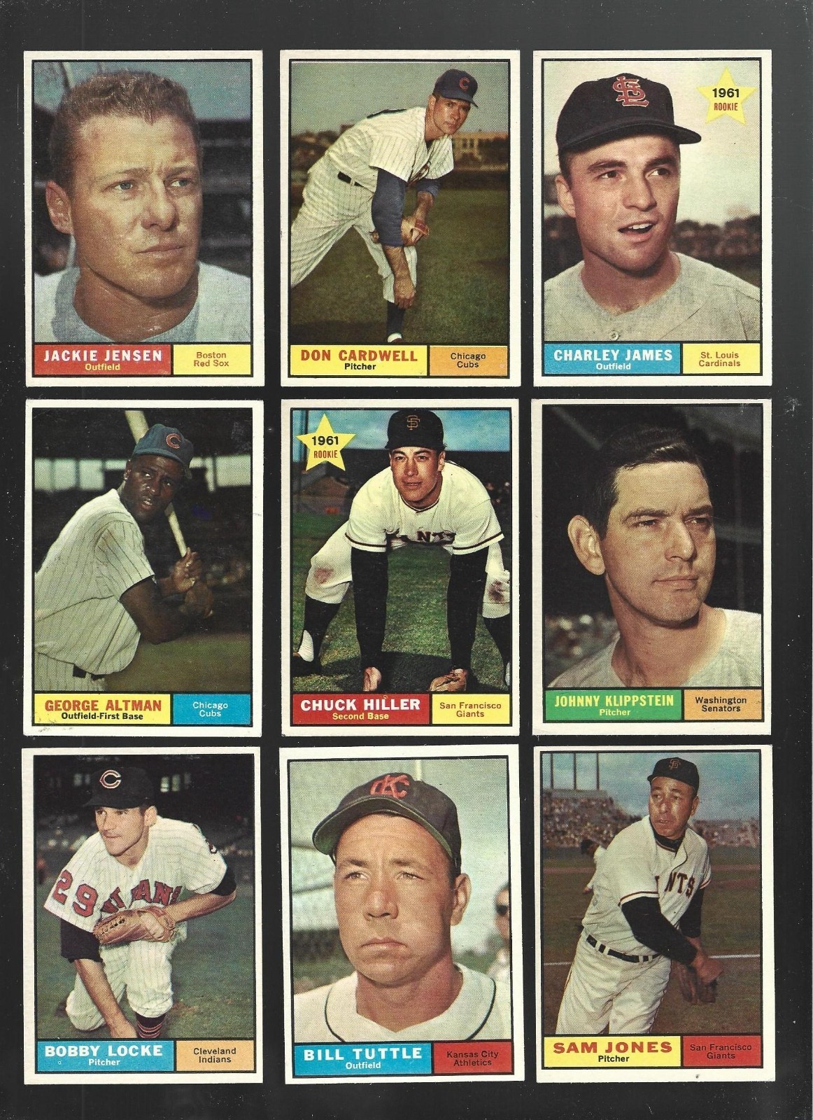 Complete Your Set! 1961 Topps 430-587 VG-EX to EX-Mint New cards added 01-11-26