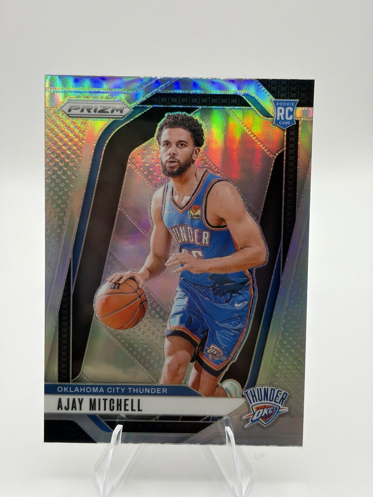 2024-25 Panini Prizm – Ajay Mitchell #226 Silver Prizm (RC)