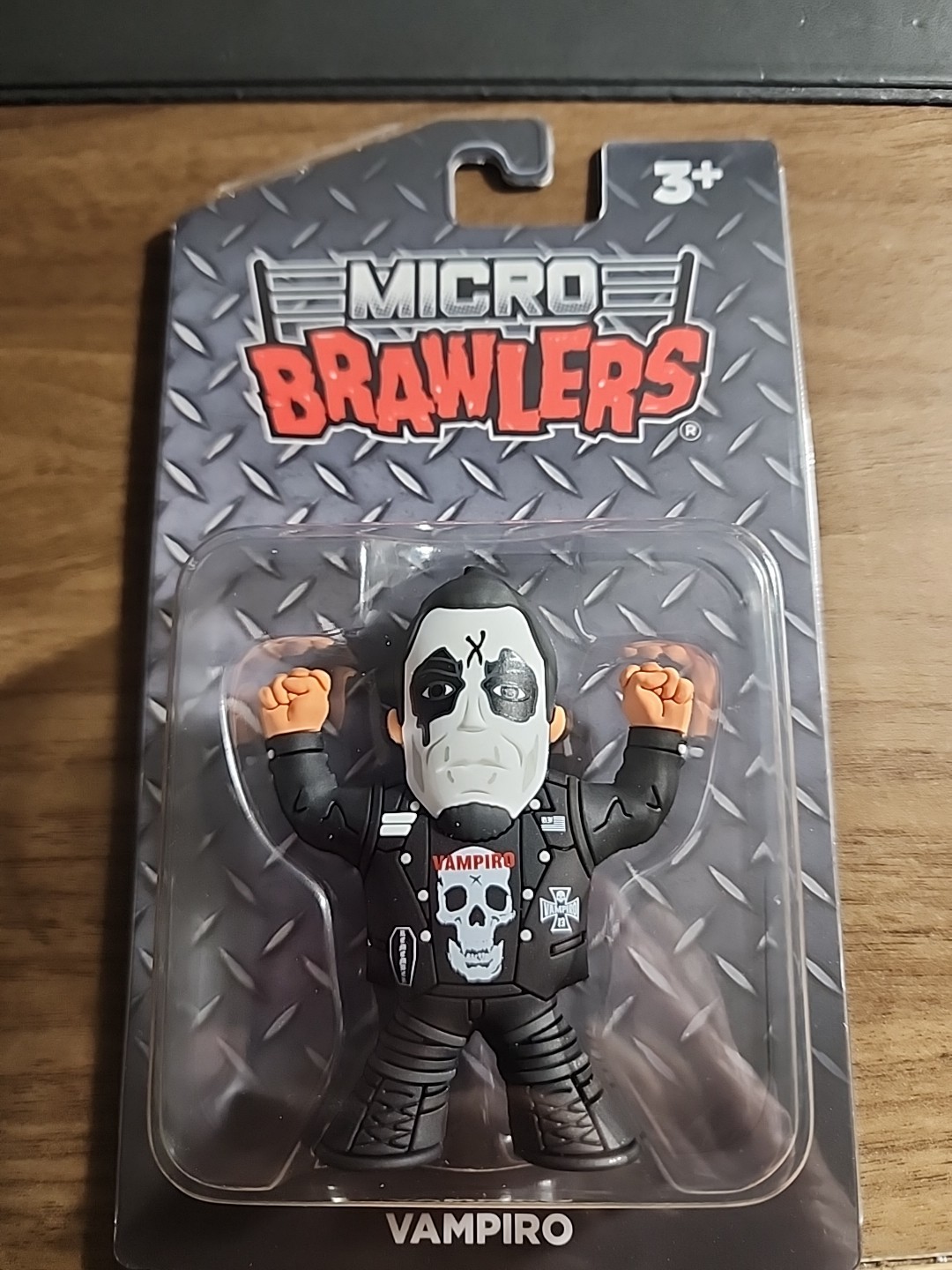Pro Wrestling Crate Exclusive Vampiro Micro Brawler Figure – AEW