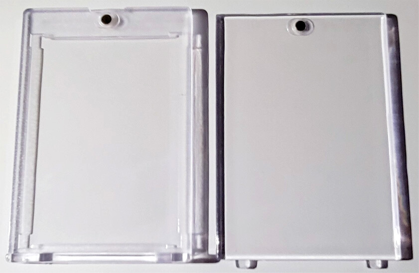 5 Pro Safe Premium 75pt Magnetic UV Thick Sports Card Holder Clear Storage Cases
