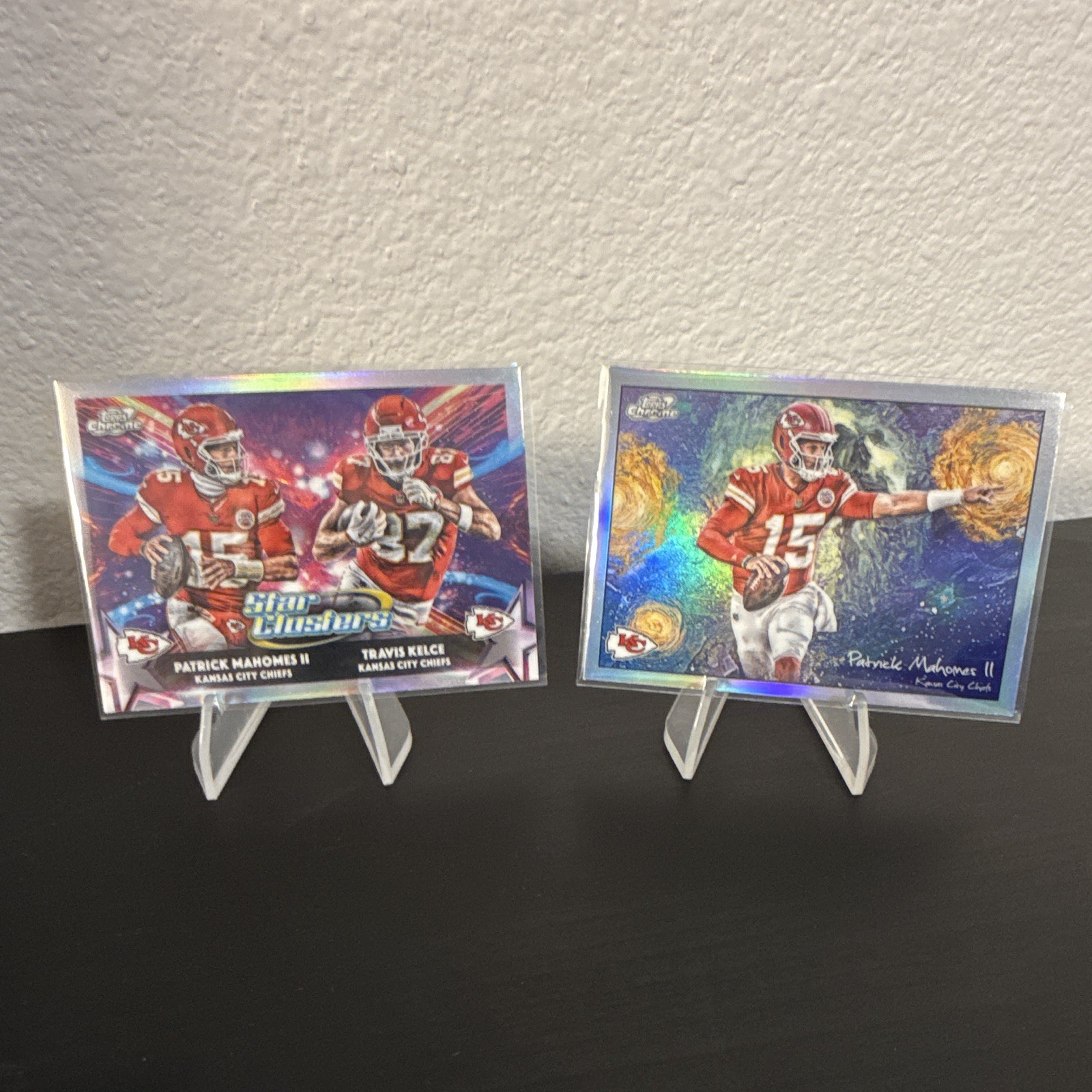 2025 Topps Cosmic Chrome – Patrick Mahomes II #STN-14 Stars Of The Night SP