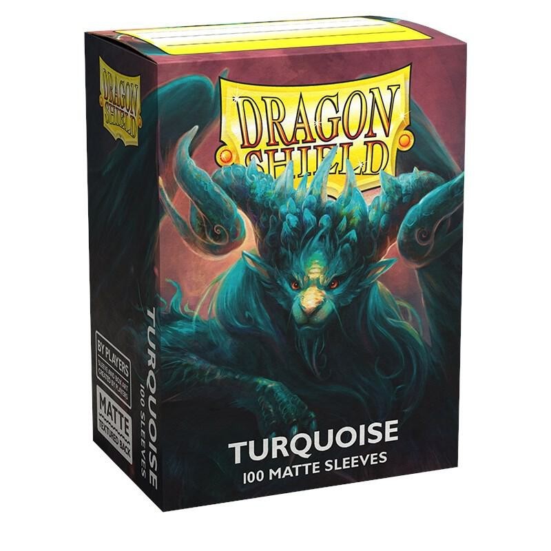 Dragon Shield – Turquoise Matte Card Sleeves
