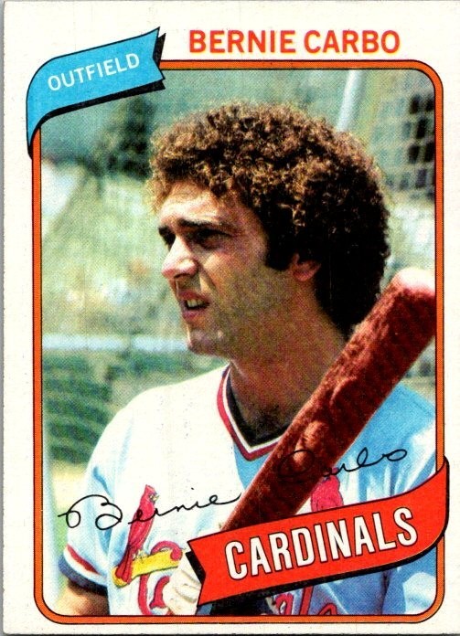 Bernie Carbo – 1980 Topps – # 266 – Cardinals