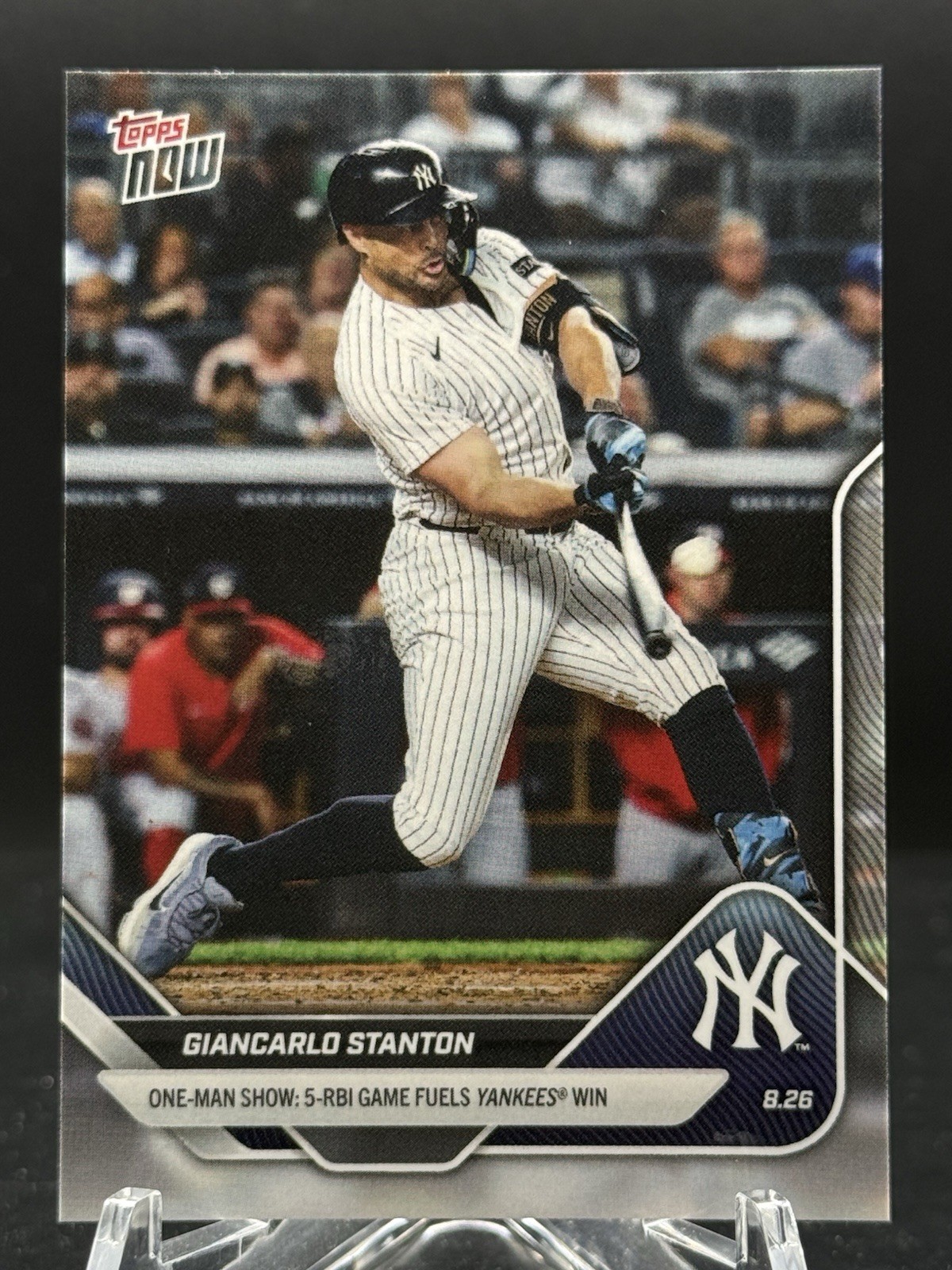 2025 Topps Now Giancarlo Stanton #613 One-Man Show SP New York Yankees PR:611