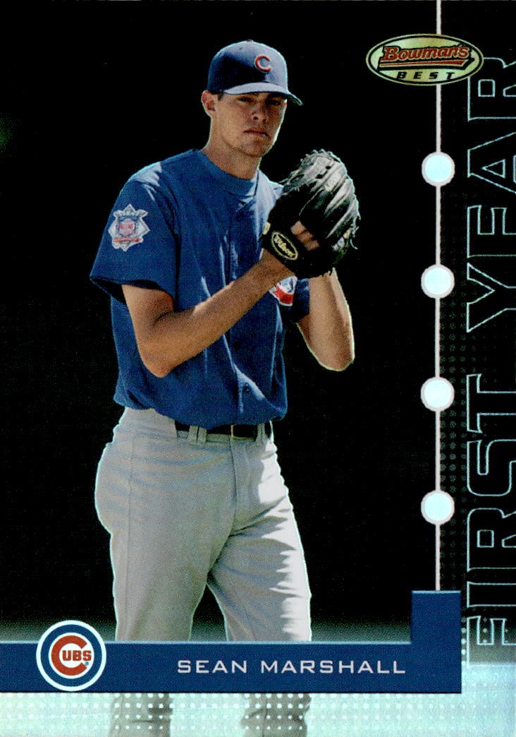 2005 Bowman’s Best #79 Sean Marshall Chicago Cubs