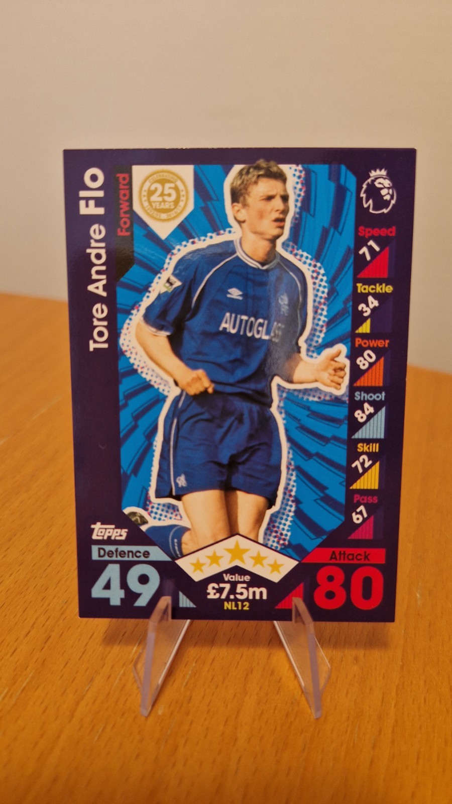 Topps Match Attax 2015/16 – Tore Andre Flo – 25 Years Celebrating – #NL12