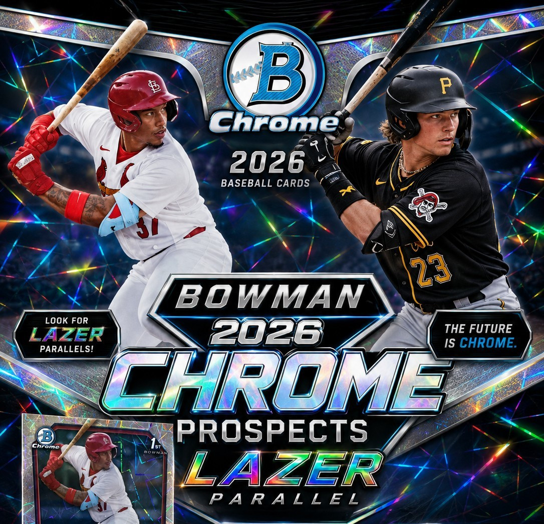 2026 Bowman Chrome Mega Box Lazer BCP-1 – BCP-150 You Pick Complete Your Set