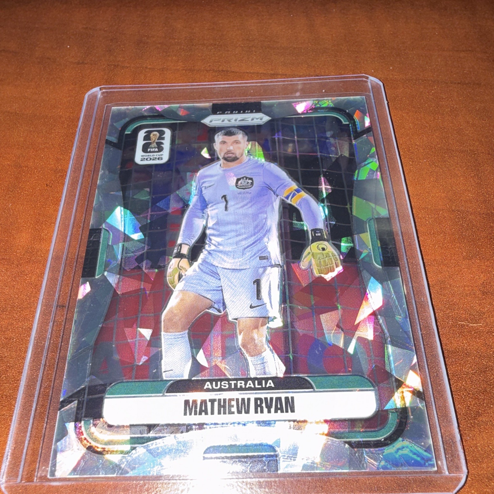 2026 Prizm Fifa World Cup Mathew Ryan Cracked Ice /23 Australia #142