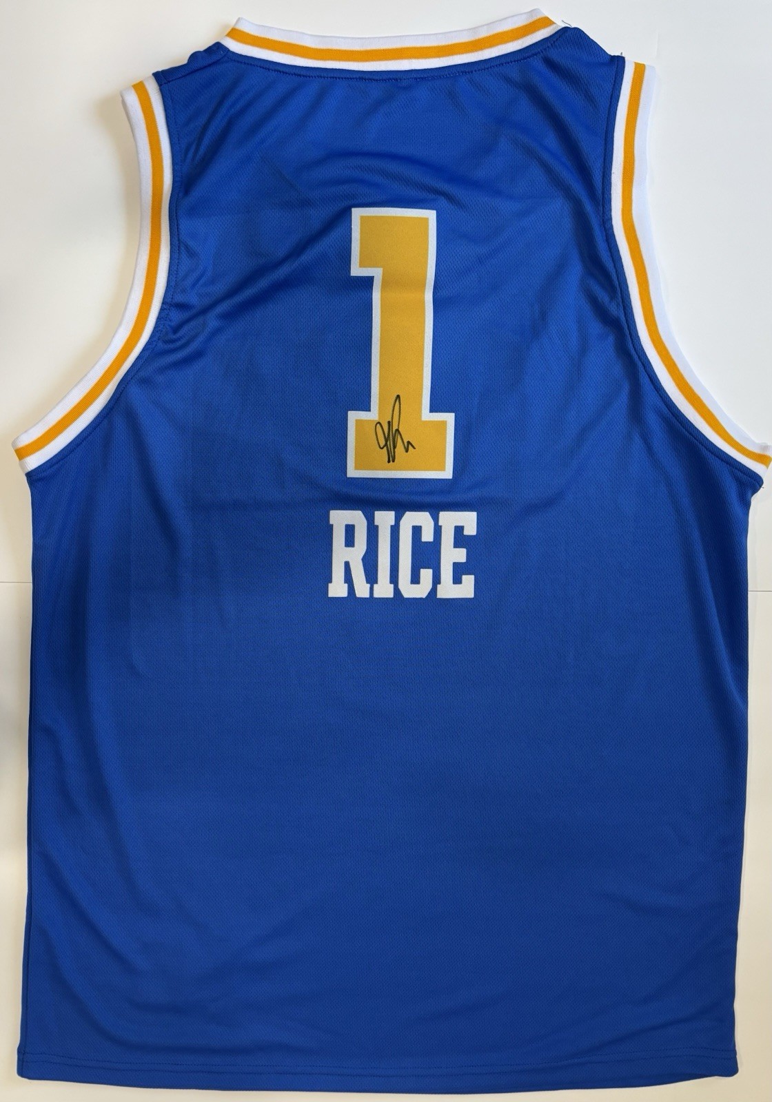 Kiki Rice Autographed/Signed UCLA Bruins Jersey Exact Proof! Toronto Tempo Auto