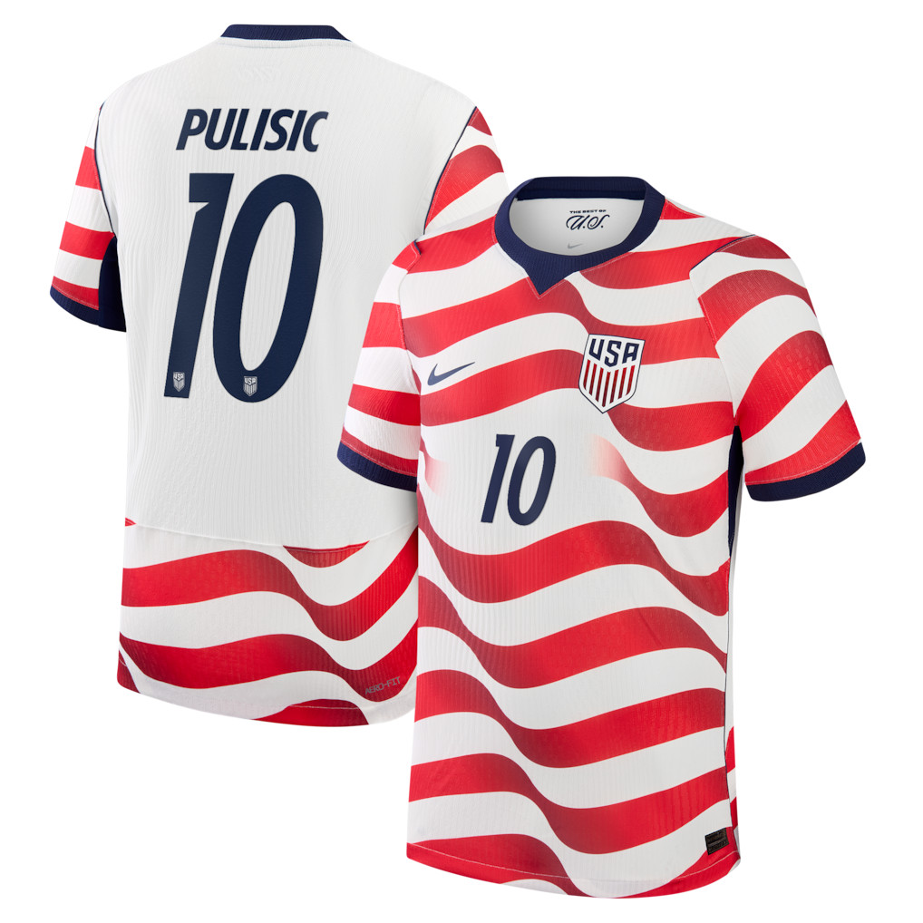 Nike USMNT 2026 Pulisic #10 Home Authentic Match Jersey: Size: LARGE (L)