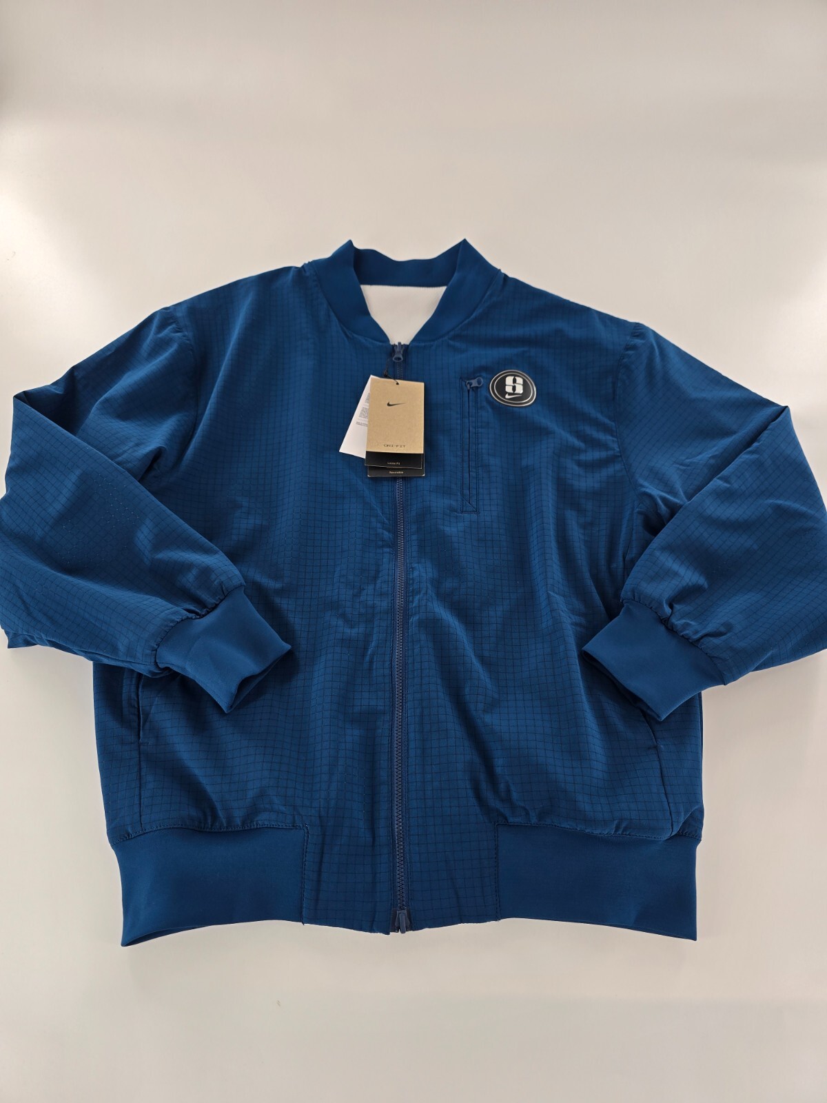 Nike Sabrina Reversible Basketball Track Jacket FV3164-477 Size Small Blue NWT