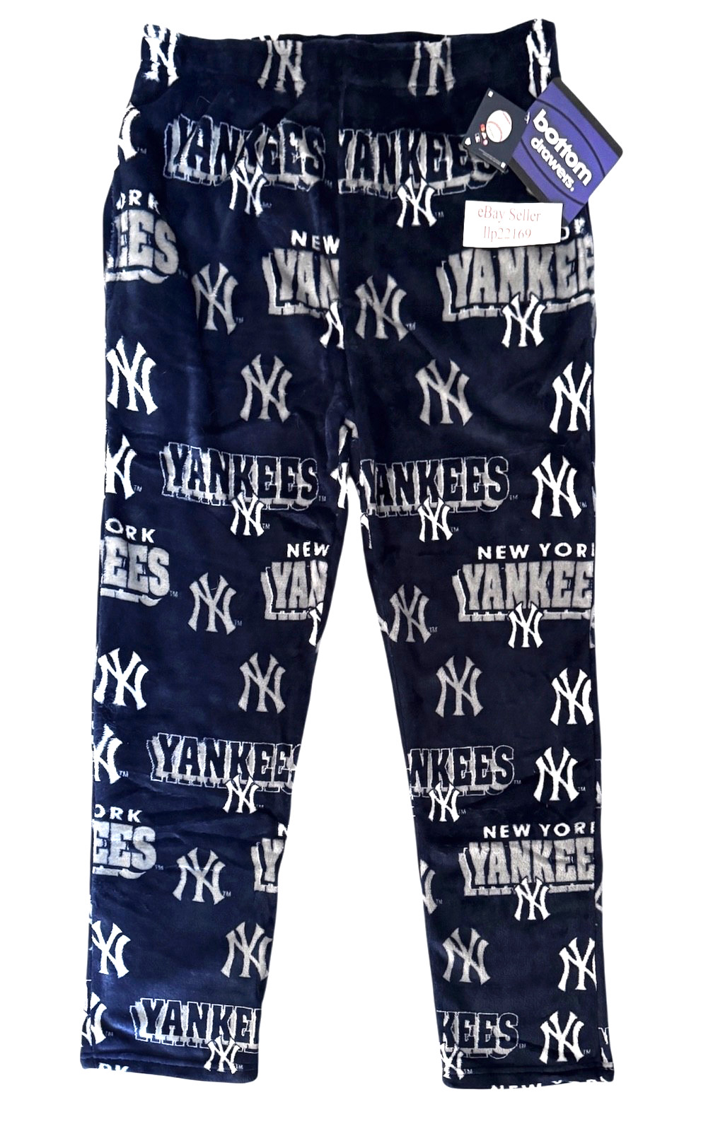 NEW YORK NY YANKEES  Plush Fleece  LOUNGE SLEEP PAJAMA PANTS Men’s M L XL XXL