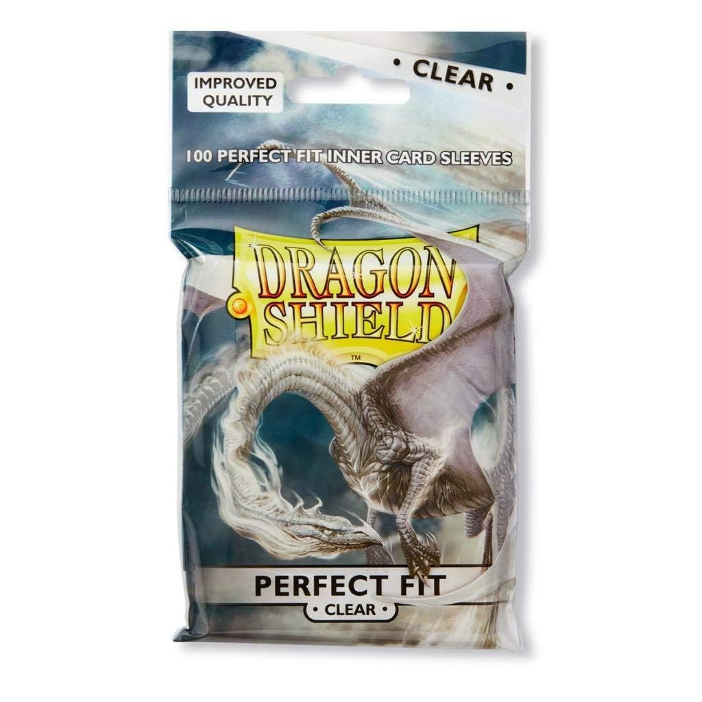 2 Packs Inner Sleeve Clear Standard Size 100 ct Card Sleeves Individual Pack