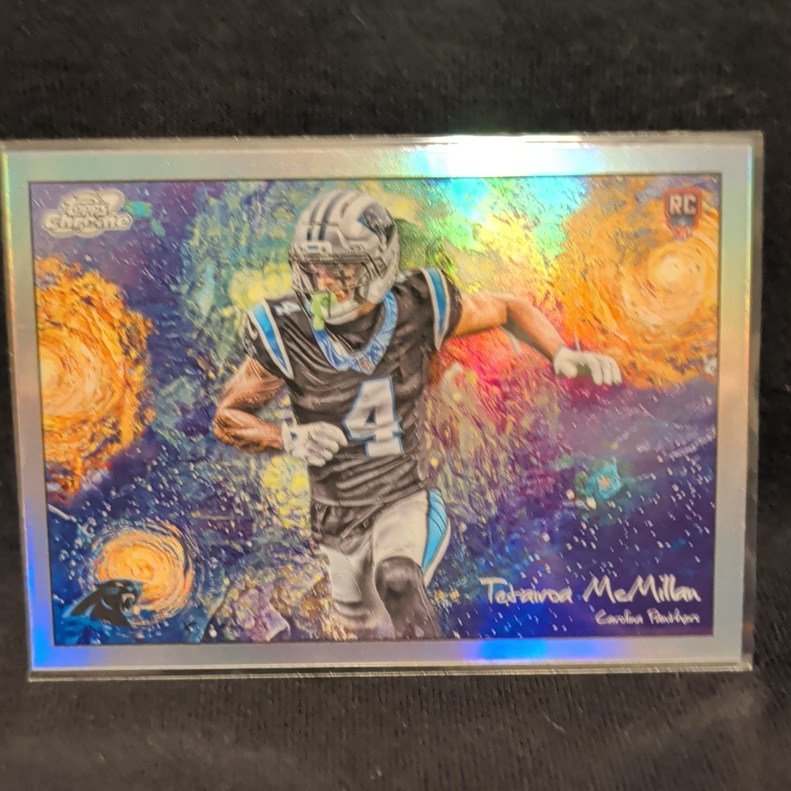 Topps 2025 Chrome Cosmic Tetairoa McMillan Rookie Stars In The Night STN-6 SSP