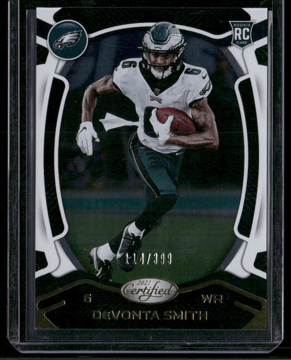 2021 Panini Certified #105 DeVonta Smith #/399
