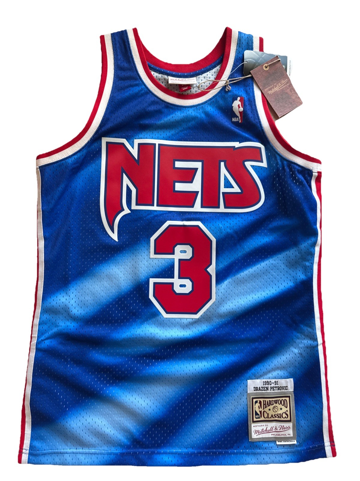 Mitchell & Ness New Jersey Nets Drazen Petrovic Jersey NWT Size Medium